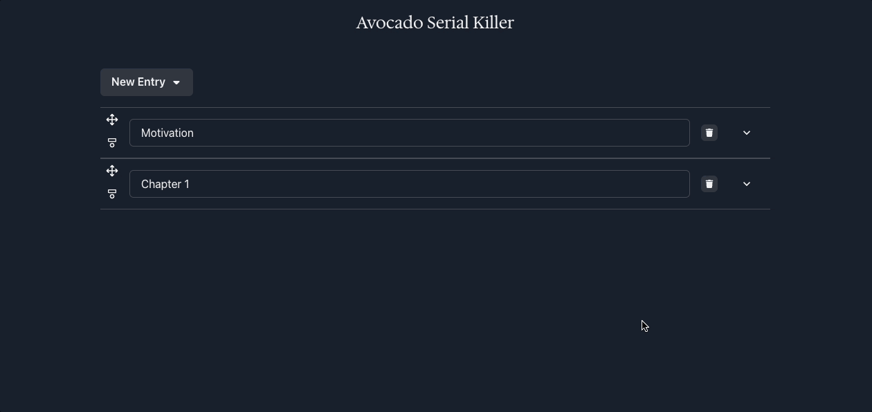 ChronicleMine work organization